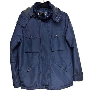 Abercrombie & Fitch Midweight Technical Jacket Navy Blue Men’s‎ Size XS